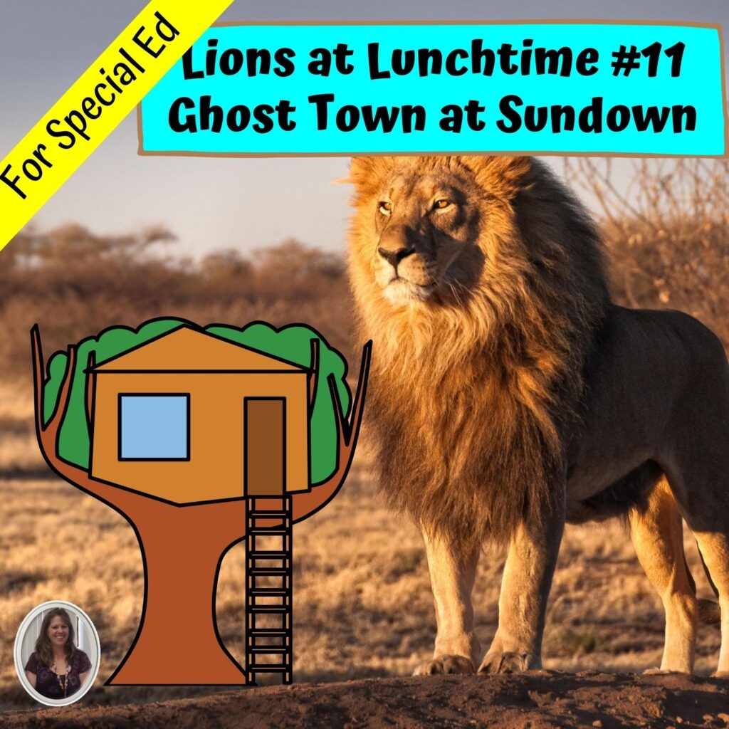 Lions At Lunchtime MTH 11 Novel Study For Special Ed With 