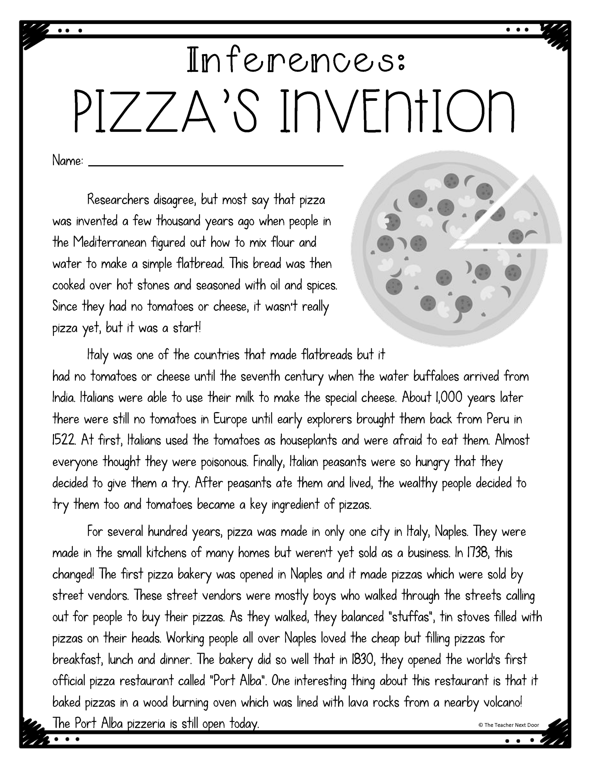Making Inferences Bundle Fiction And Nonfiction 4th And 5th Grades Worksheets Library