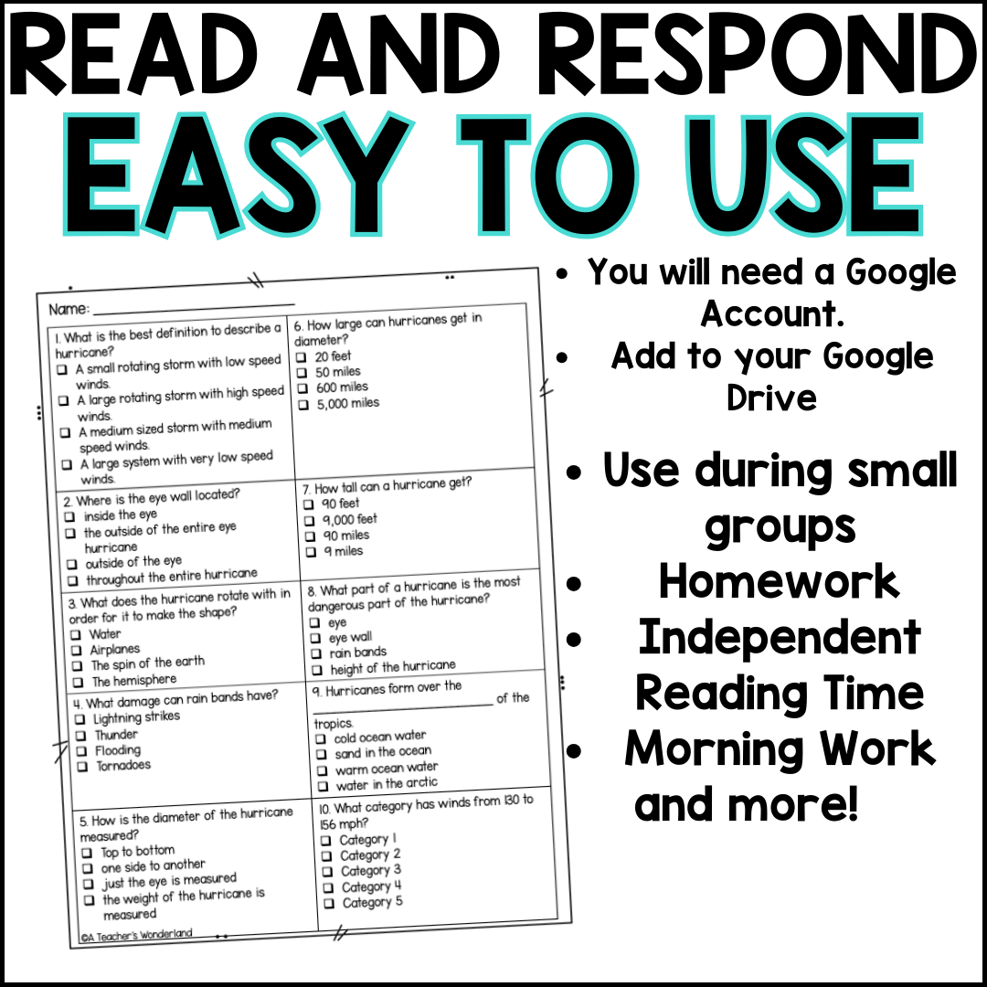 Mars Reading Comprehension Worksheet
