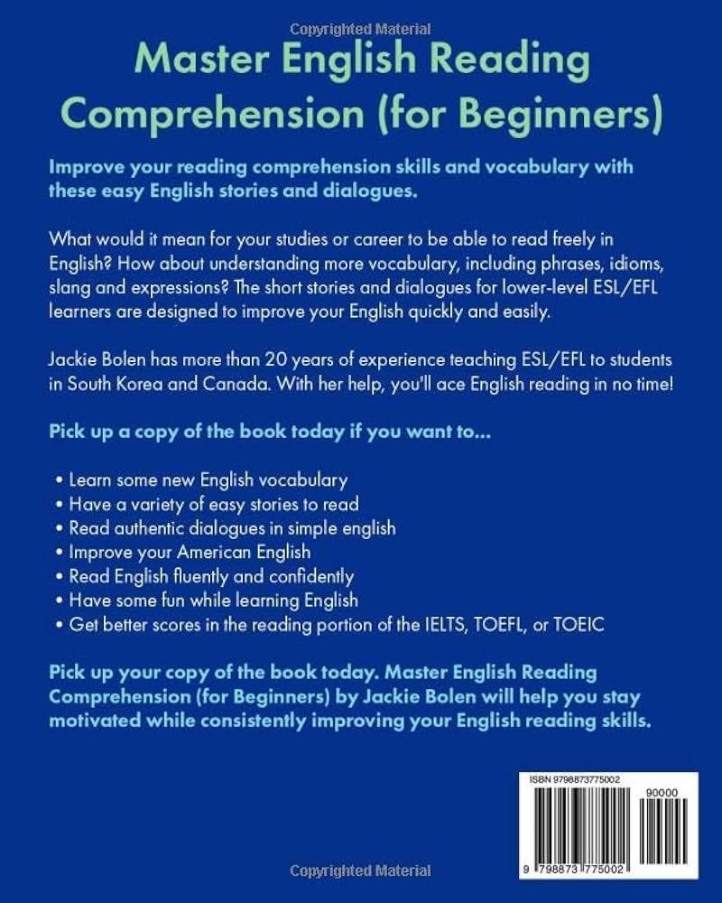 Esl Beginner Reading Comprehension Worksheets
