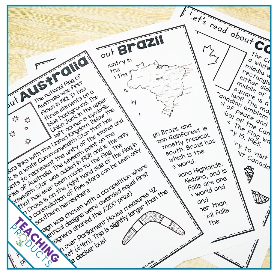 Free Social Studies Reading Comprehension Worksheets
