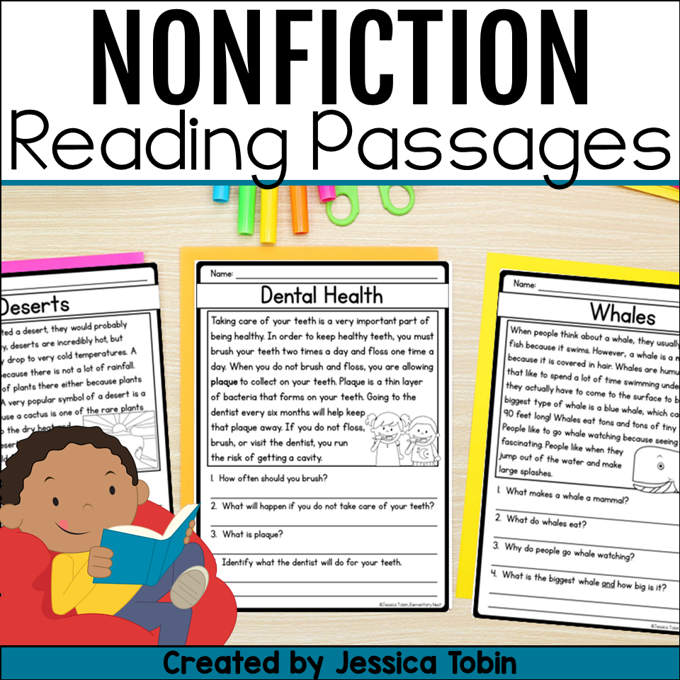 Nonfiction Reading Comprehension Passages