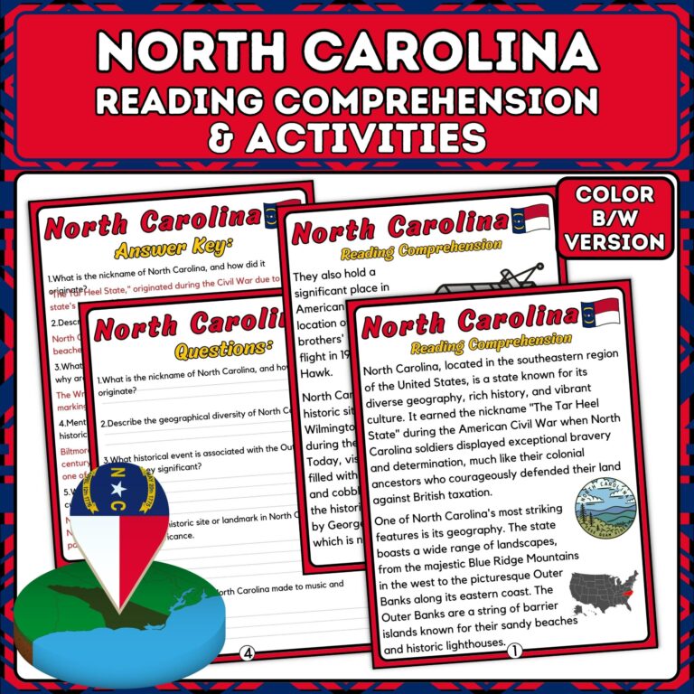 North Carolina Reading Comprehension Passages And Questions 