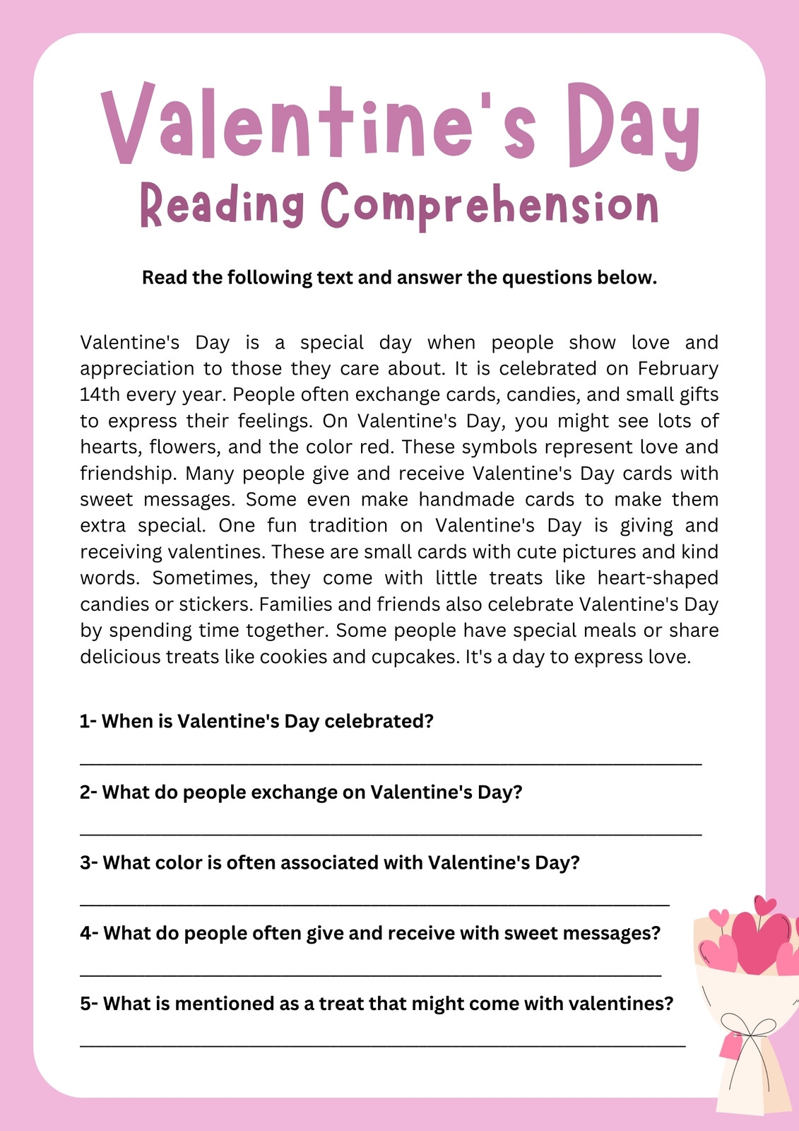 Page 7 Free And Customizable Reading Templates