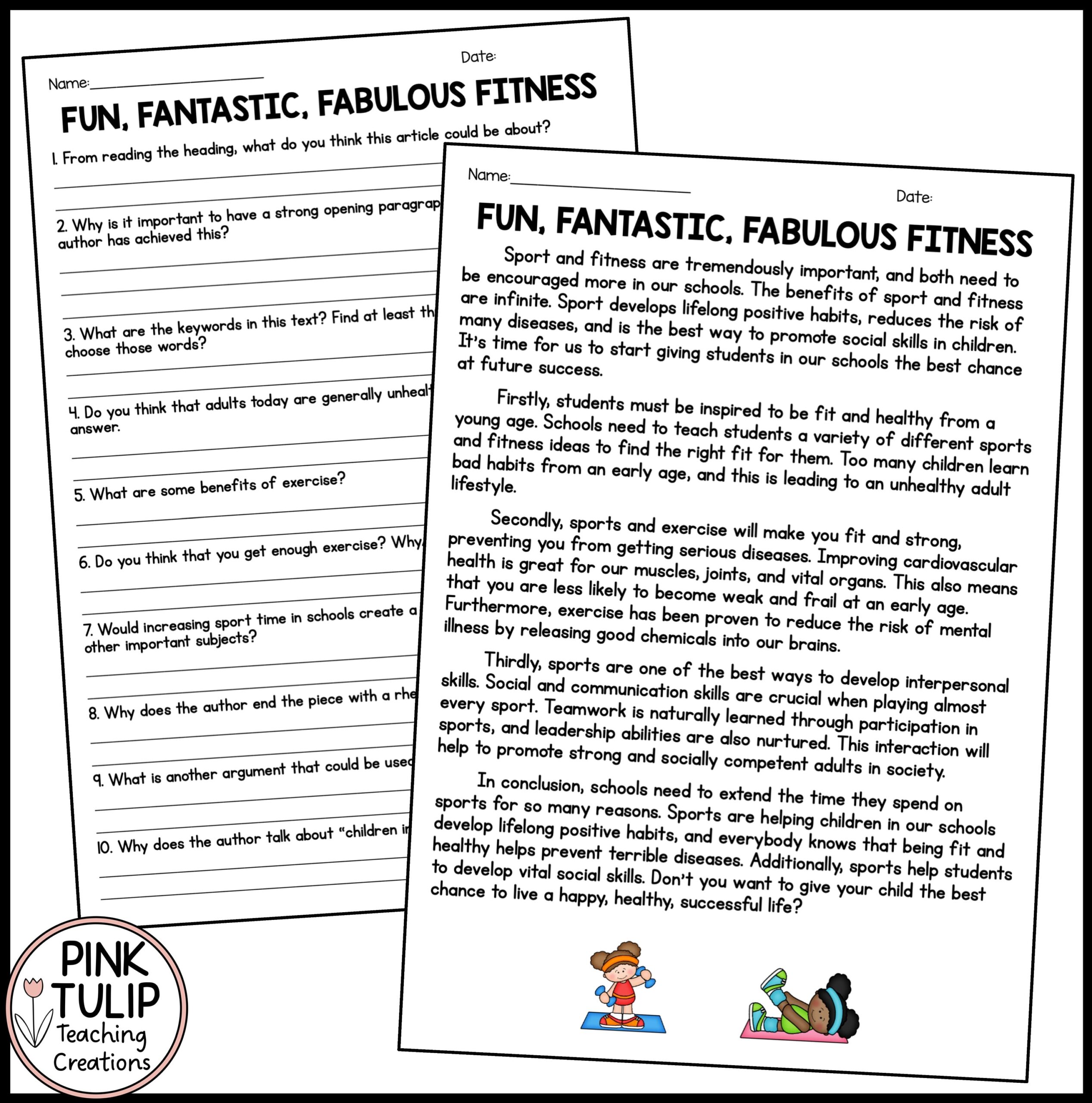 Persuasive Text Examples Ten Reading Samples With Comprehension 