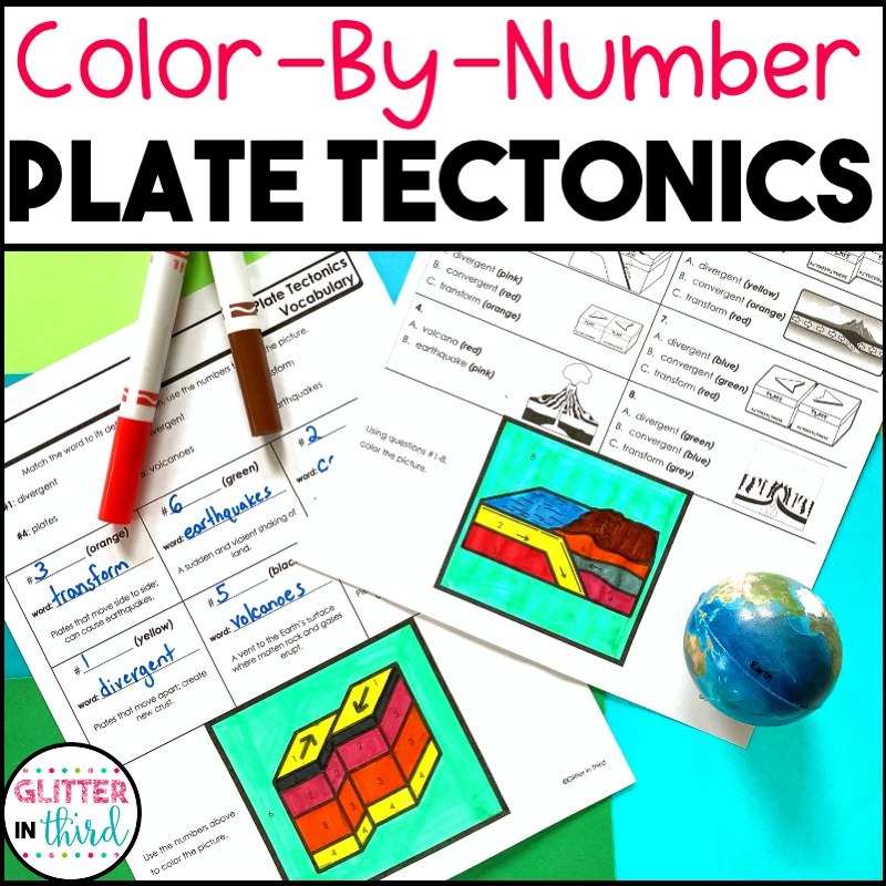 Plate Tectonics Reading Comprehension Worksheet