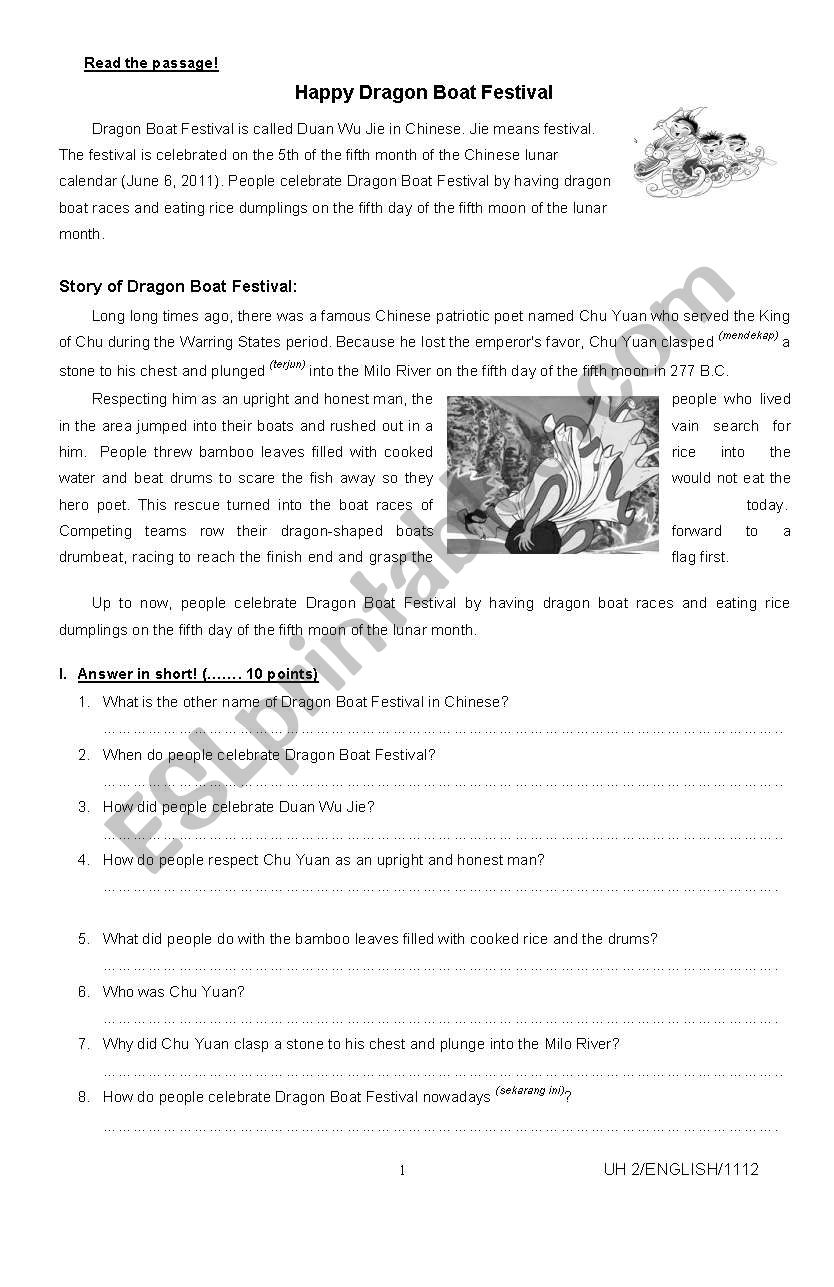 Present Perfect Tense Reading Comprehension Suffixes And Vocabularies ESL Worksheet By Bibip