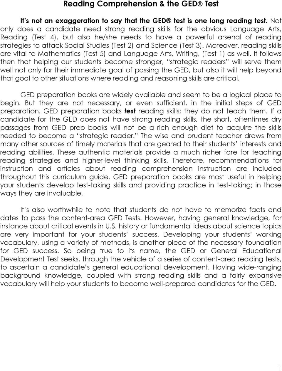 Printable Ged Practice Worksheets Practices Worksheets Worksheets Library