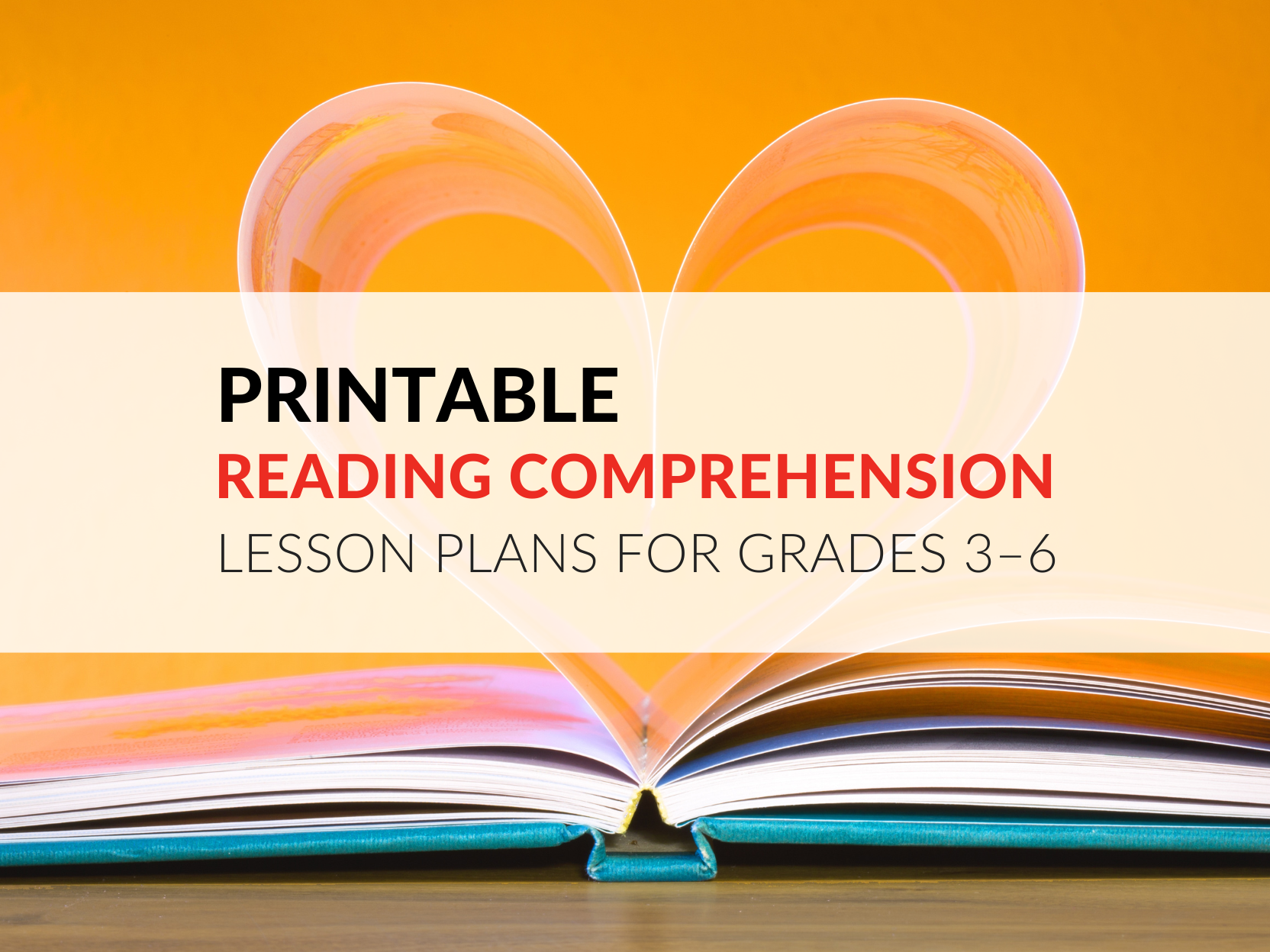 Printable Reading Comprehension Lesson Plans For Grades 3 6