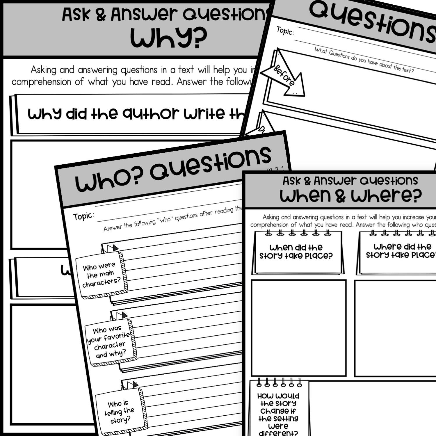 Questioning Strategies For Reading Comprehension