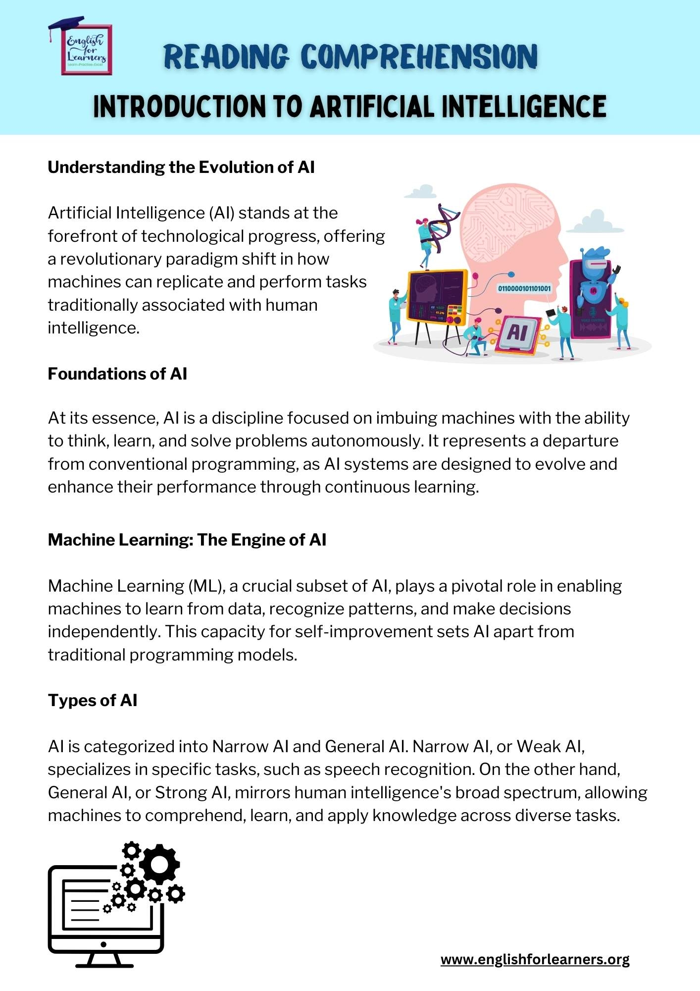 Reading Comprehension Artificial Intelligence 