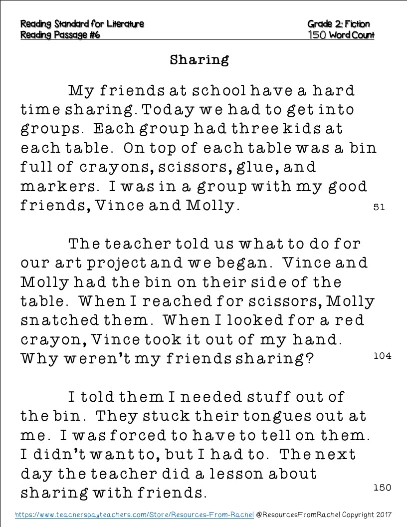 Reading Comprehension Assessments 2nd Grade Volume 2