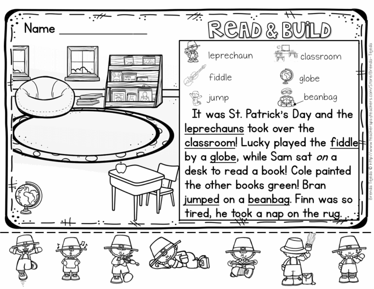 Reading Comprehension Cut U0026 Paste Passages Spring Tejeda s Tots