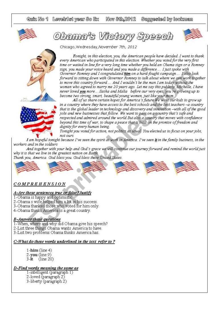 READING COMPREHENSION ESL Worksheet By Lockman