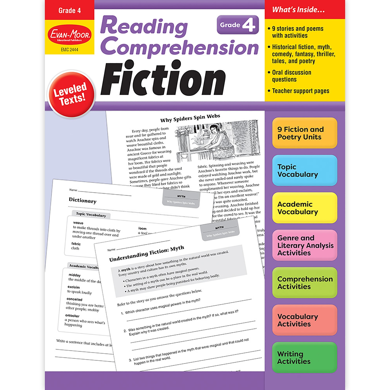 Reading Comprehension Fiction Grade 4 The Teachers Lounge 