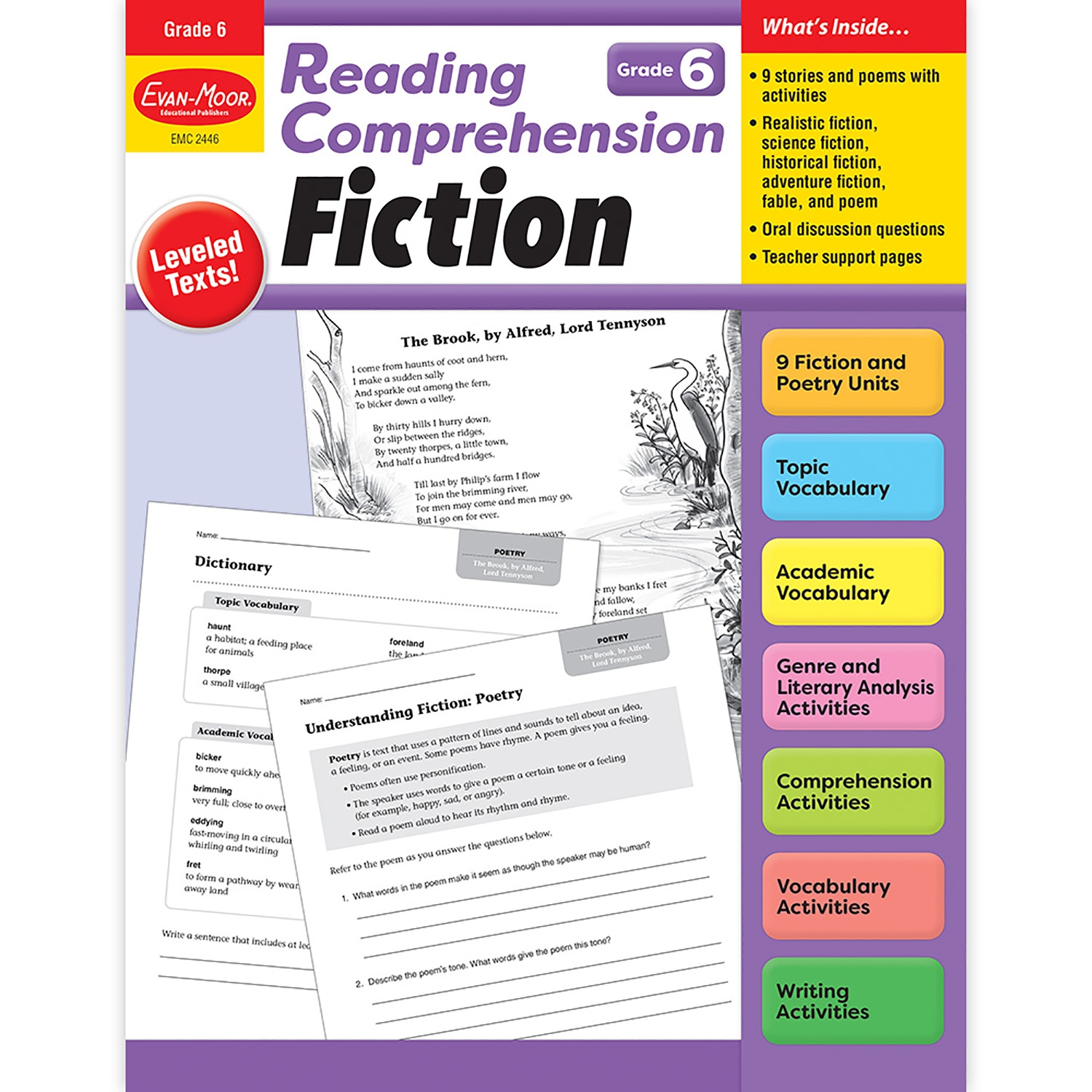 6th Grade Fiction Reading Comprehension Worksheets