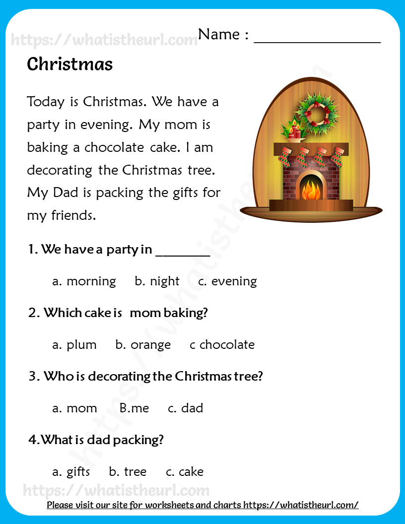 Reading Comprehension For Grade 3 Your Home Teacher