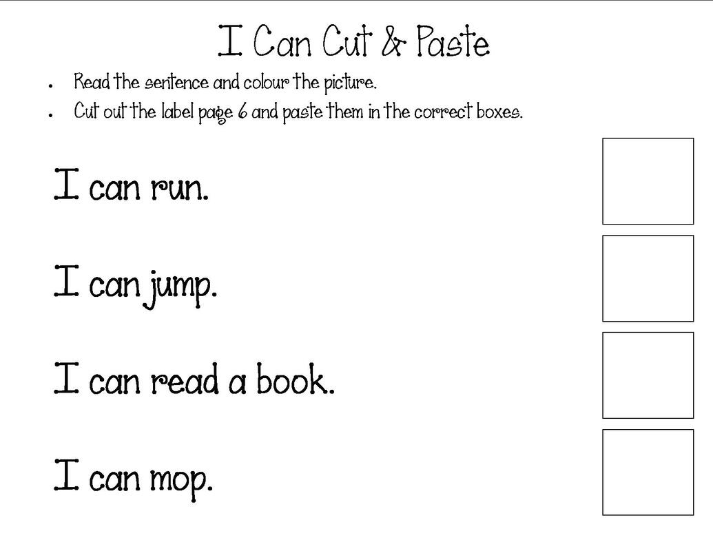 Reading Comprehension My Resource Station Kindergarten