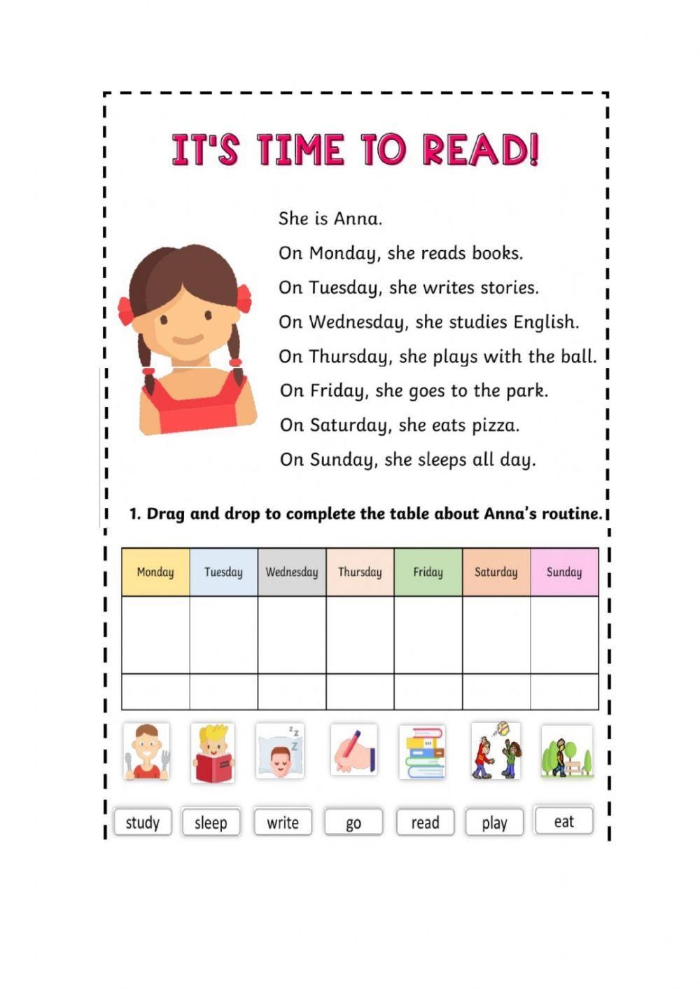 Reading Comprehension Online Exercise For Grade 3 Live Worksheets Worksheets Library