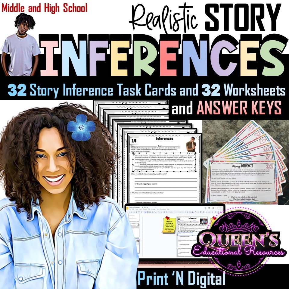 Reading Comprehension Passages And Questions Making Inferences 