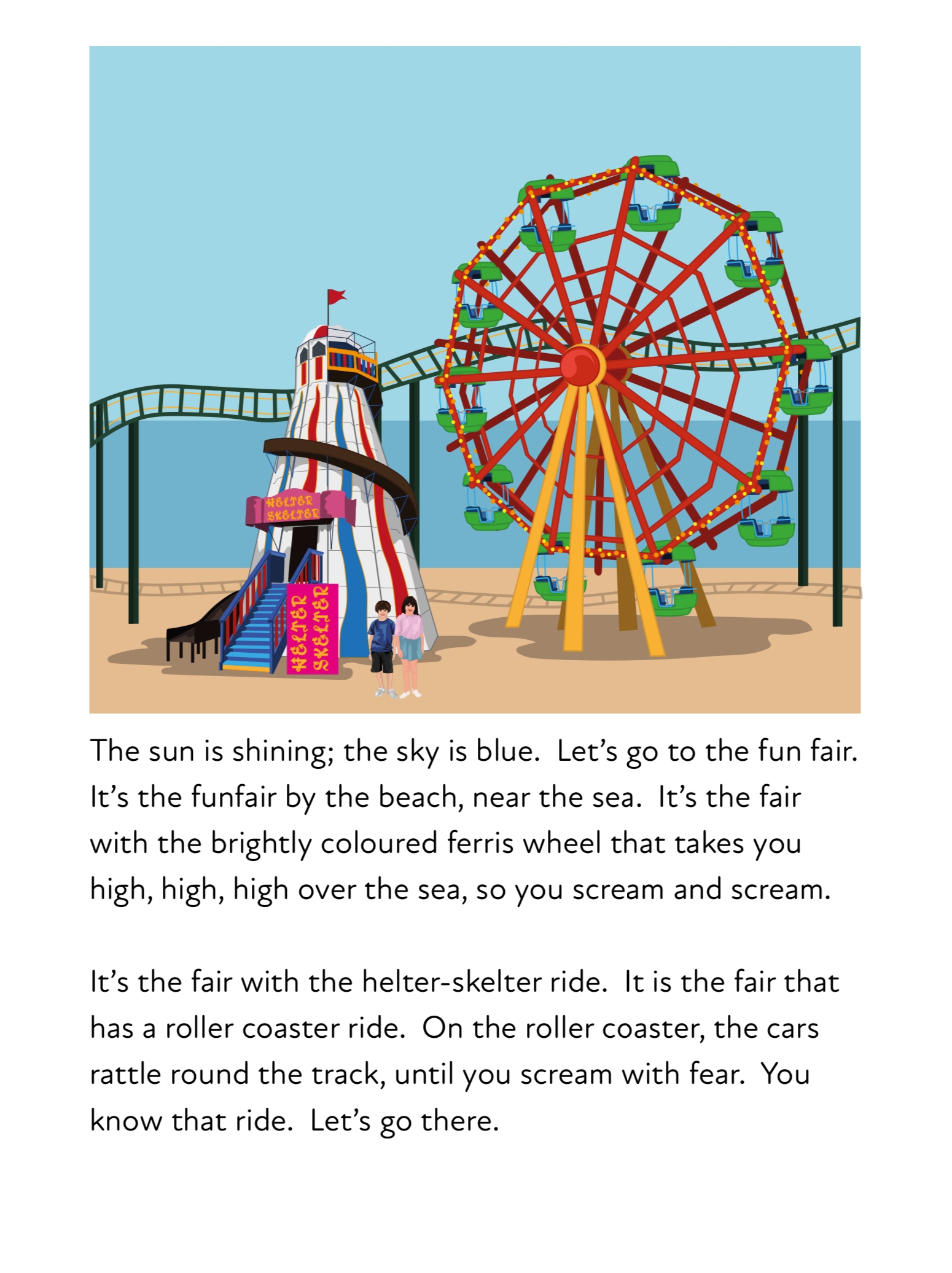 Reading Comprehension The Fun Fair 4 8 Years 