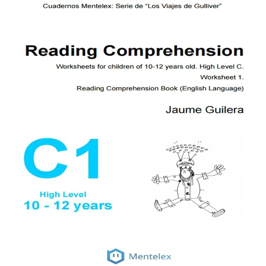 Reading Comprehension Worksheet Level C