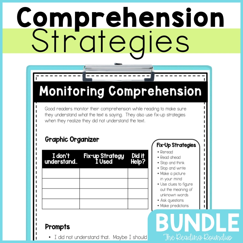 Reading Comprehension Strategie Worksheets