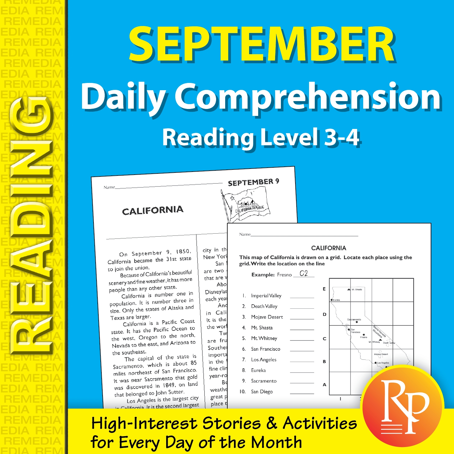 Reading Comprehension Worksheets 2016