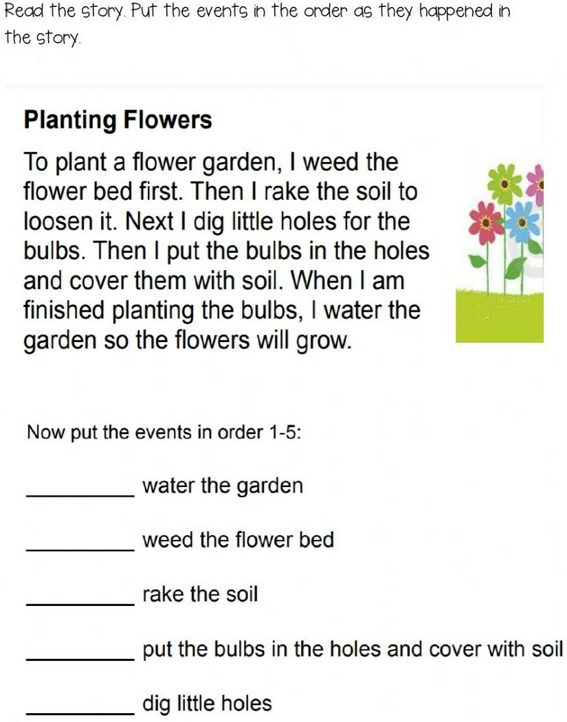 Sequencing Events Interactive Worksheet TopWorksheets