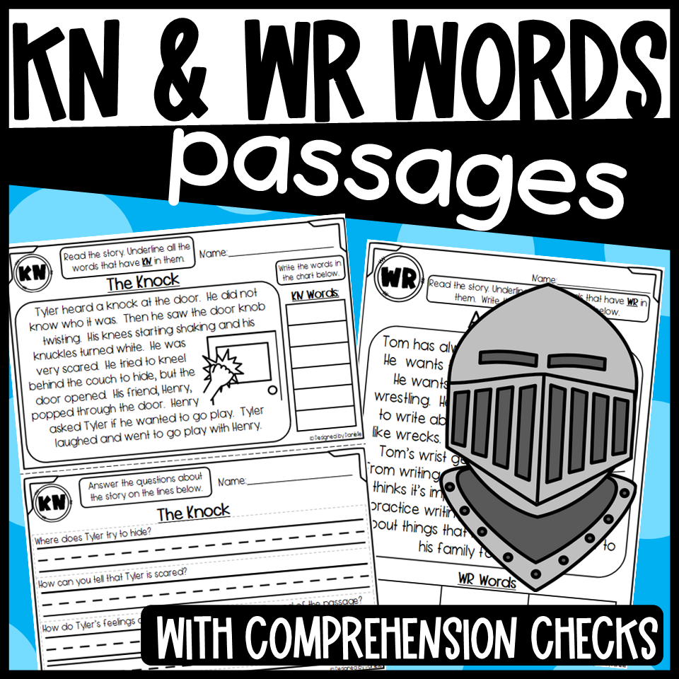Silent Reading Comprehension Worksheets