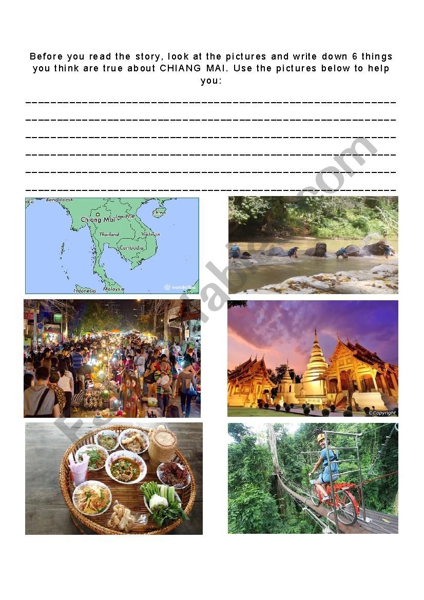 Simple Past Travel Reading Comprehension ESL Worksheet By ColeThorton85