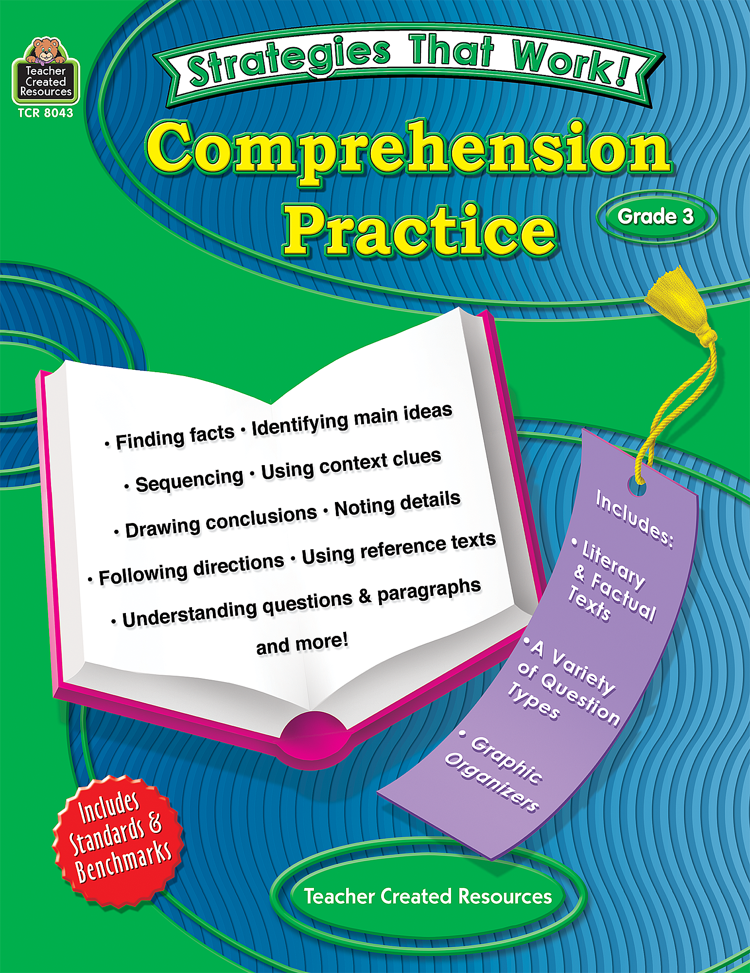 Strategies That Work Comprehension Practice Grade 3 TCR8043 Teacher Created Resources