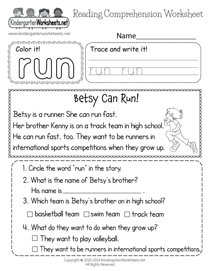Winter Olympics Reading Comprehension Worksheets Pdf