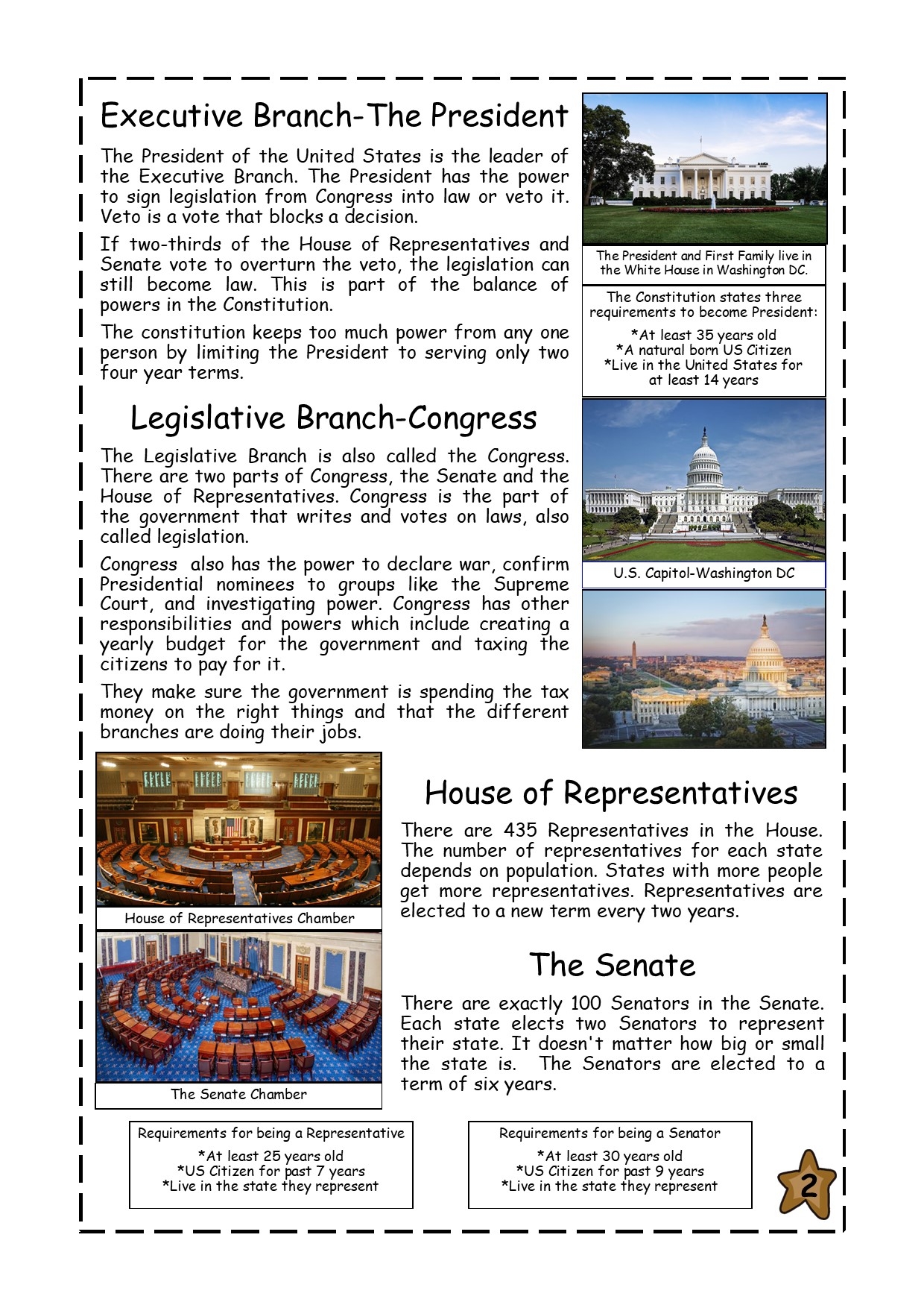 Constitution Reading Comprehension Worksheet Answers