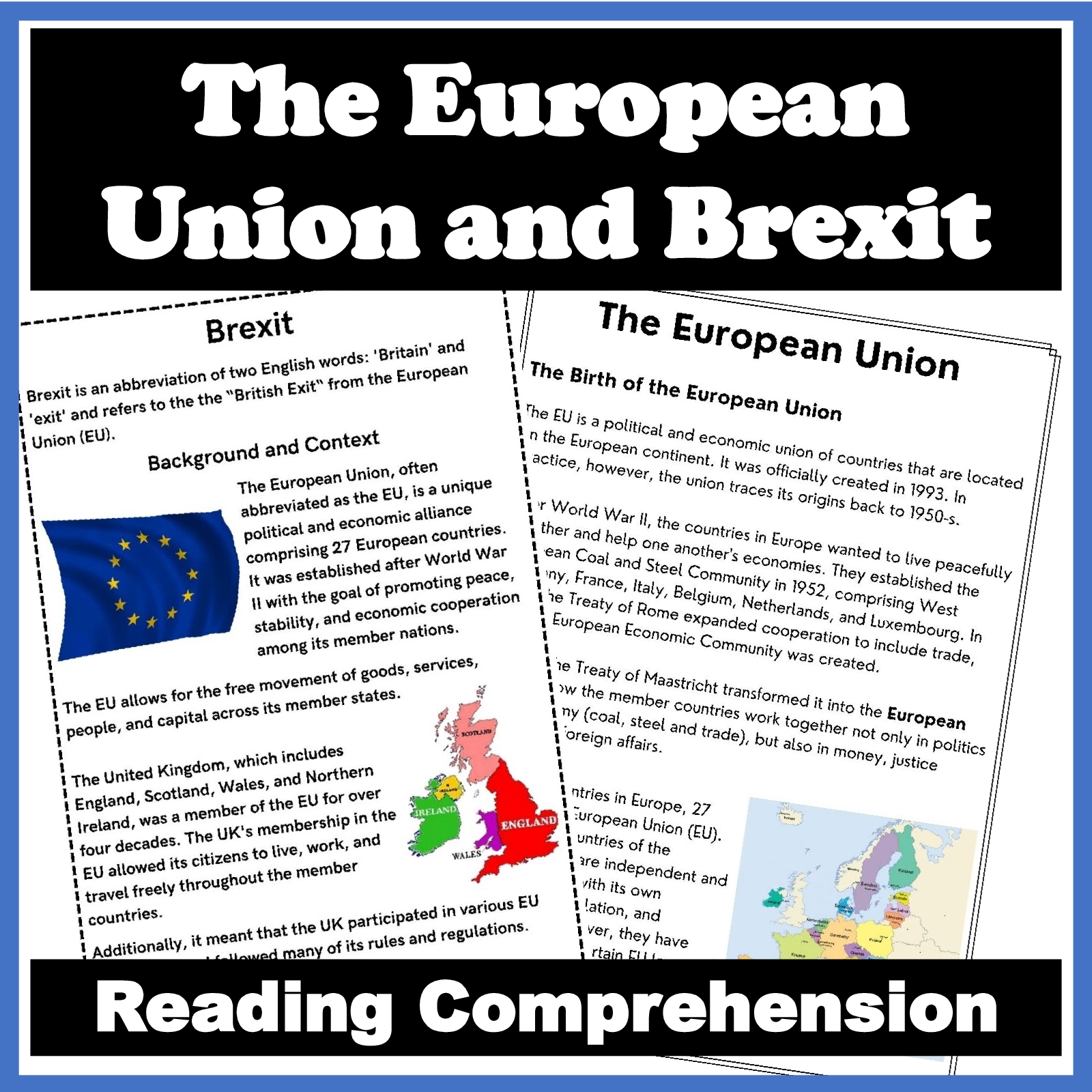 Reading Comprehension Worksheets Uk