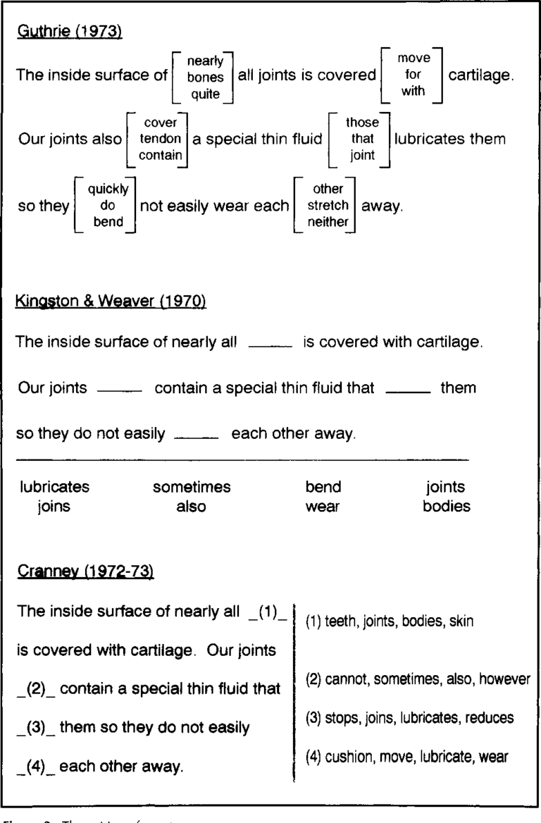 The Maze As A Classroom Based Reading Measure Construction 