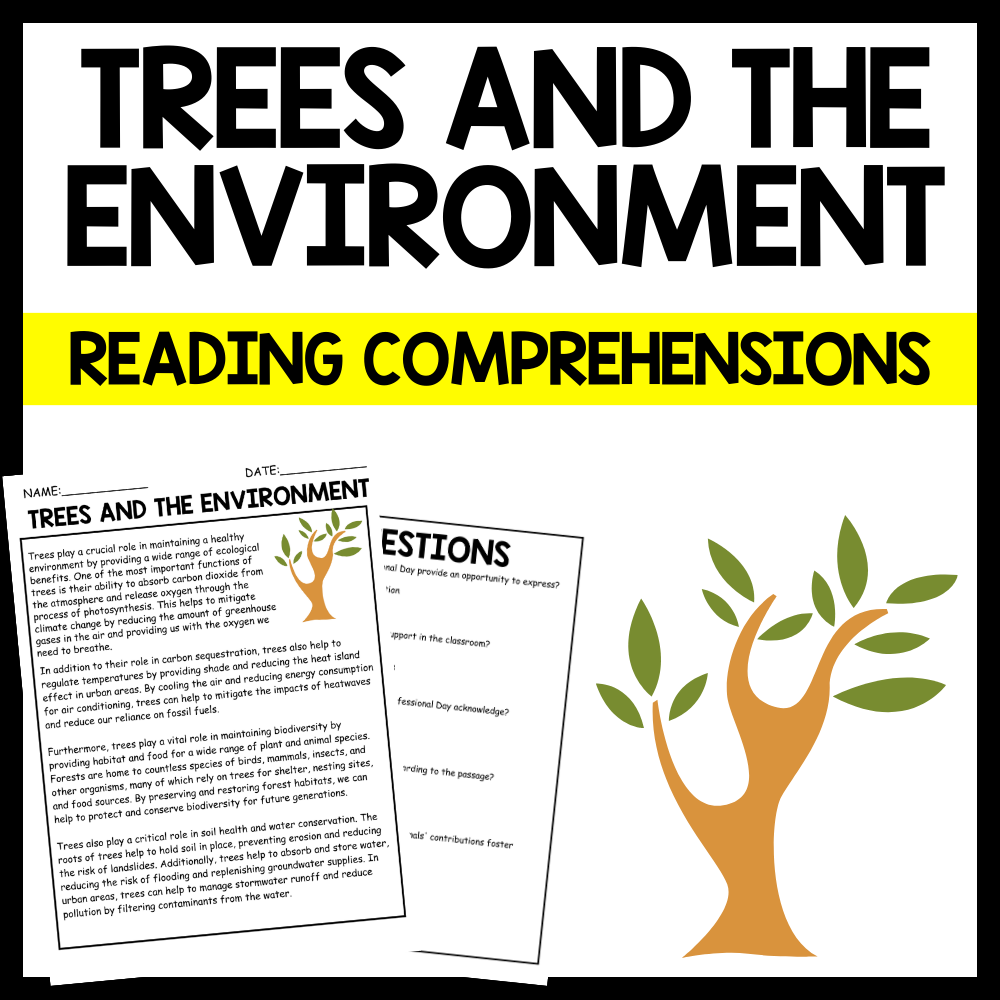 TREES AND THE ENVIRONMENT