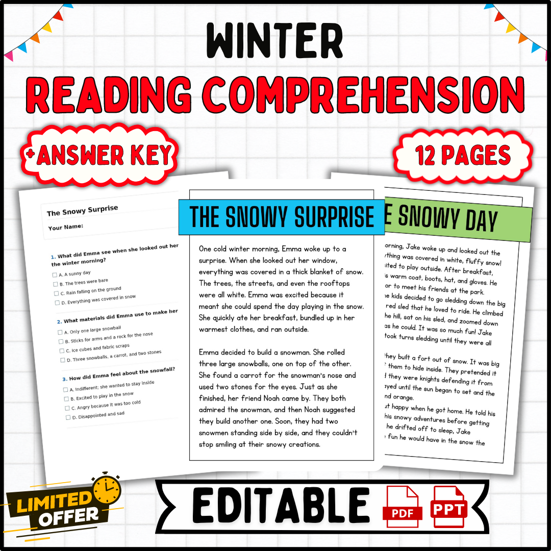 Reading Comprehension 2nd Grade Worksheets Free