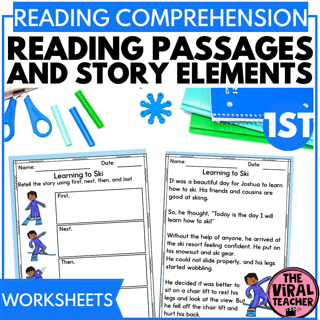 Winter Reading Passages And Comprehension Questions With Story Worksheets Library