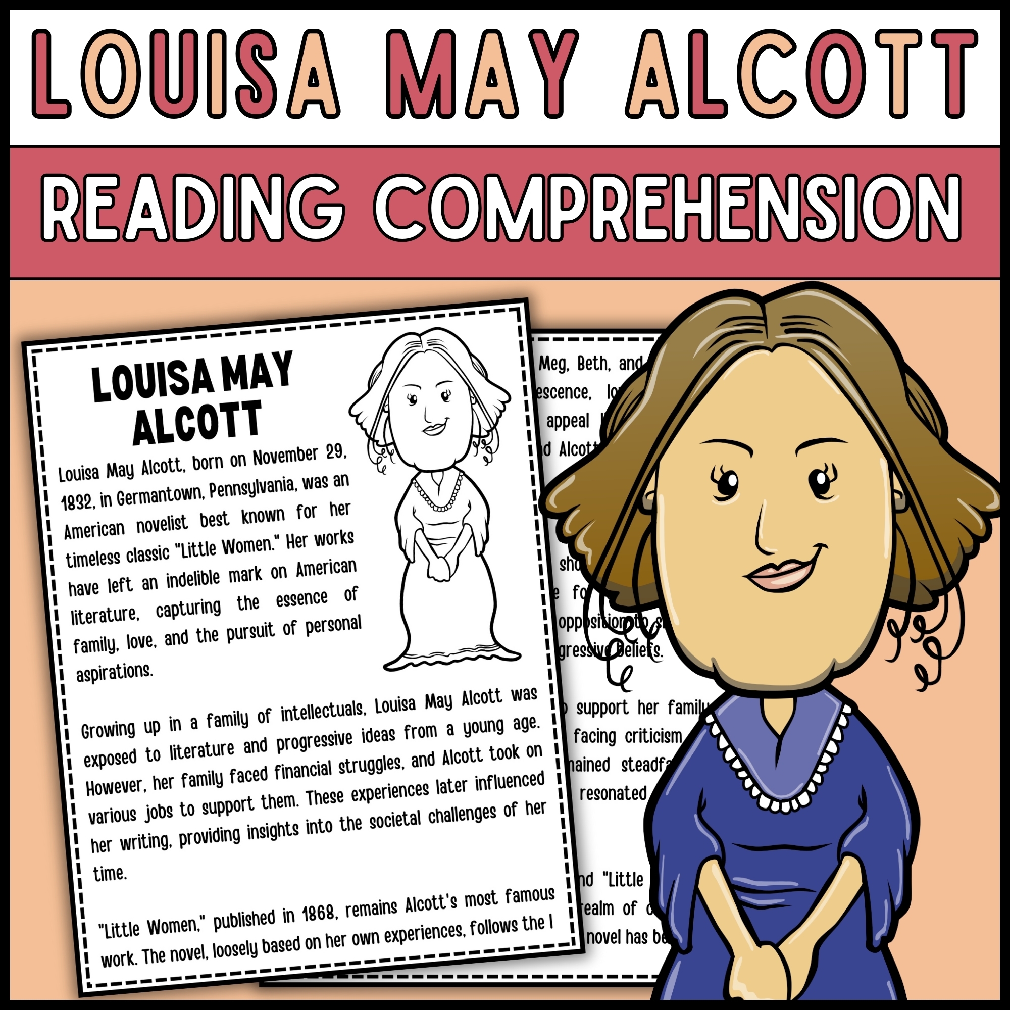 Women s History Month Reading Comprehension Bundle 40 OFF Made By Teachers